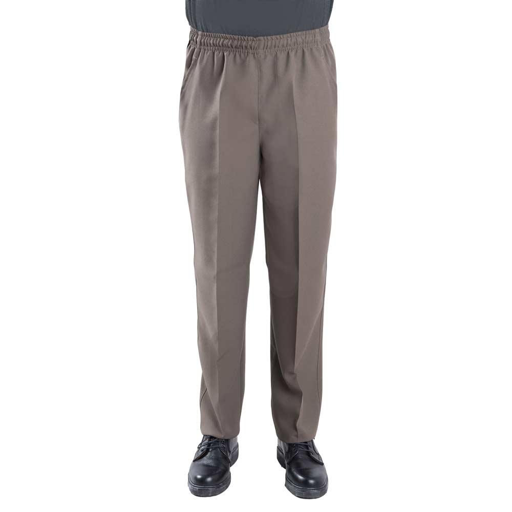 Pantalón vestir con elástico en cintura adaptado para personas mayores  tejido fresco - Mundo Mara | Uniformes escolares